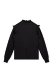 WINTER MOODSTREET Rolkraagt-shirt zwart