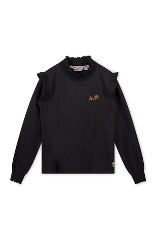 WINTER MOODSTREET Rolkraagt-shirt zwart