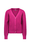 WINTER B.NOSY Fuchsia Cardigan