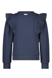 WINTER B.NOSY Sweater Ruffles donkerblauw