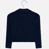 Mayoral Vest met Studs en tricot 98