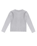 UBS2 Lichtgrijze cardigan
