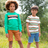 Moodstreet T-shirt Fancy Stripes