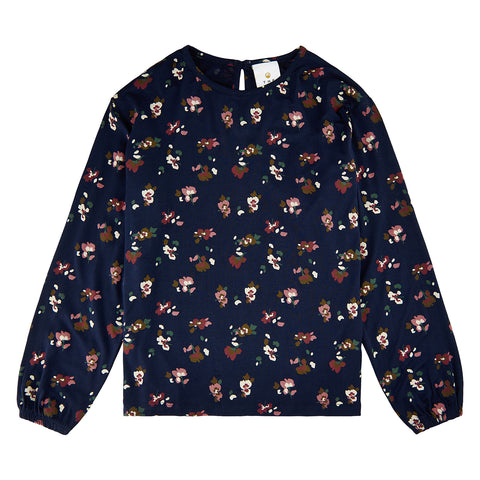 The New longsleeve bloemenprint meisjes