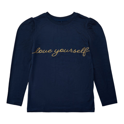 The New longsleeve love yourself meisjes