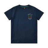 The New T-shirt donkerblauw take it easy jongens Blitse Kids