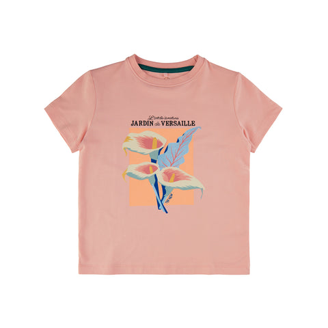 The New T-shirt roos Versailles meisjes