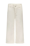 B.NOSY Witte brede jeansbroek meisjes